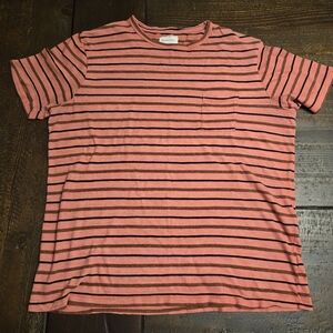 Splendid Mills Mens Striped Tee, Size XL